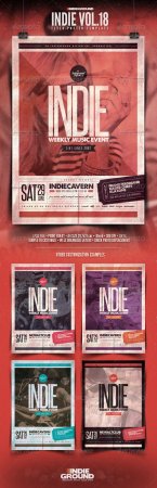 Indie Flyer Poster Vol. 18