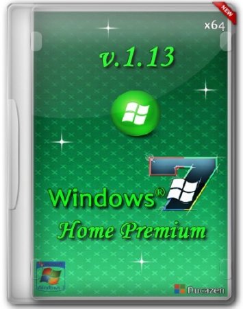 Windows 7 SP1 Home Premium x64 v.1.13 by Ducazen (RUS/2013)