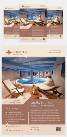 Spa Flyer Template Vol 1 5532366