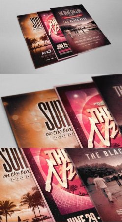 PSD - Flyer and Poster Mockup 01