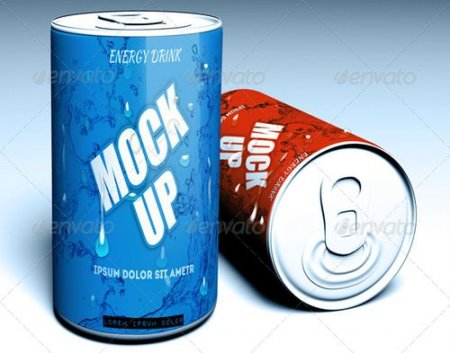 Energy Drink Mock-Up