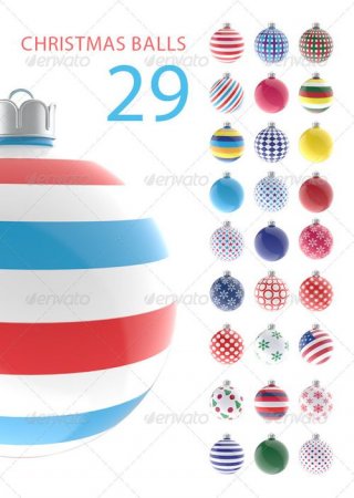 Christmas Balls SET 29