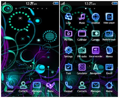 ���� Neon flowers (Bada 2.0)