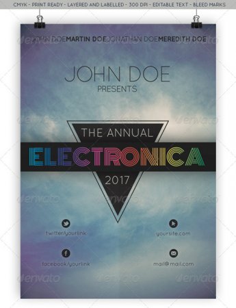 Heavenly Event Flyer