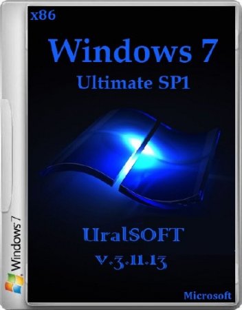 Windows 7 x86 Ultimate UralSOFT v.3.11.13 (2013/RUS)