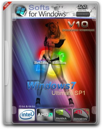 Windows 7 Ultimate SP1 Beslam� Edition v.10 (x86/x64)