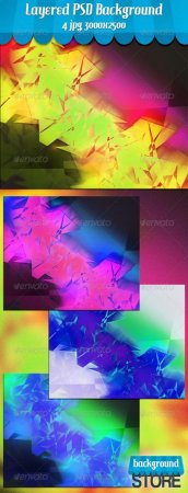 PSD - Funky Abstract Background