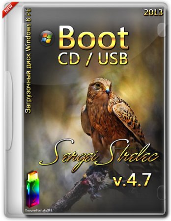 Boot USB Sergei Strelec v.4.7 English version (2013/ENG)