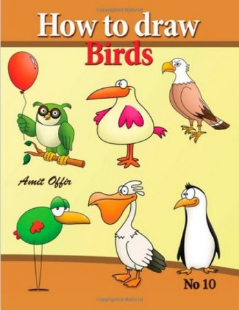 How To Draw Birds: Drawing Book For Kids And Adults