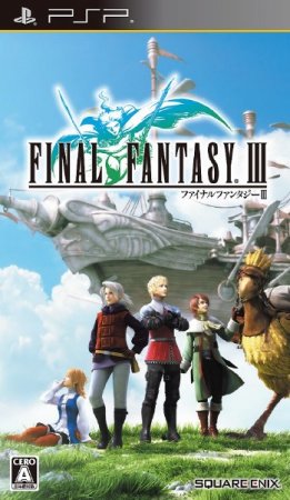 Final Fantasy III (2012/RUS/PSP)
