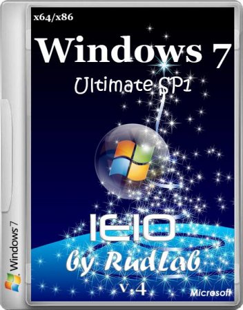 Windows 7 Ultimate SP1 x64/x86 IE10 by RudLab v.4 (Ru/En/Uk/2013)
