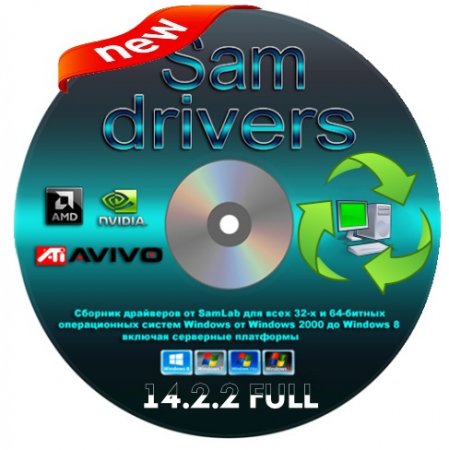 SamDrivers 2014.2.2 Full Olympic Edition (�86/x64/ML/RUS/2014)