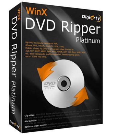 WinX DVD Ripper Platinum 7.5.0 Build 21.02.2014 + Rus