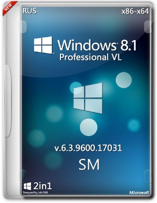 Windows 8.1 Pro VL 6.3.9600.17031 x86-x64 SM (RUS/2014) by Lopatkin