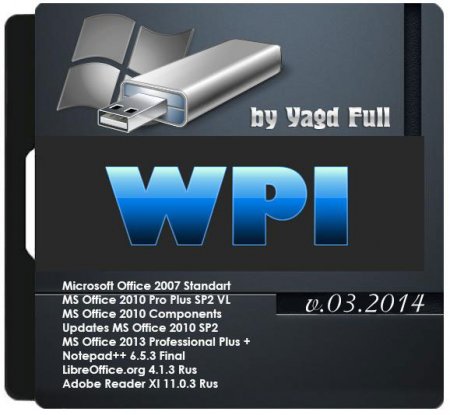 WPI by Yagd Full BS Post Installer v.3.2014 17.03 (x86/x64)