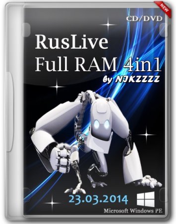 RusLiveFull RAM 4in1 by NIKZZZZ CD/DVD (23.03.2014)