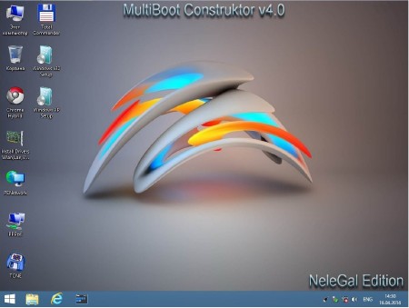 Multiboot USB �onstructor NeleGal Edition UEFI v4.0 (RUS/2014)