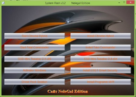 Multiboot USB constructor NeleGal Edition UEFI v.4.1 (2014/RUS)