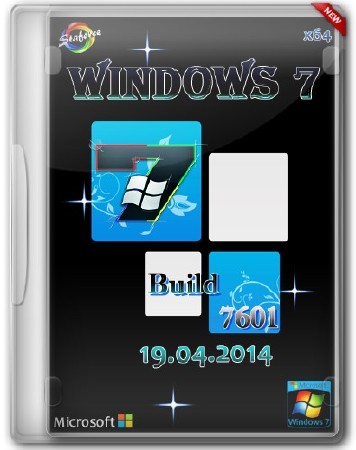 Windows 7 Build 7601 x64 SP1 RTM by StaforceTEAM (19.04.2014/RUS/ENG/DEU)