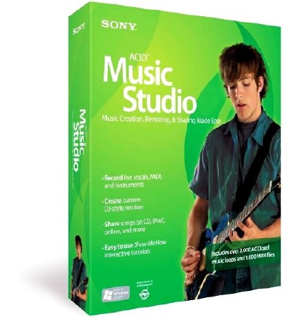 Sony ACID Music Studio 10.0 Build 108 ML/Rus