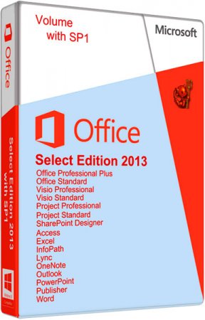 Microsoft Office Select Edition 2013 SP1 15.0.4569.1506 VL by Krokoz