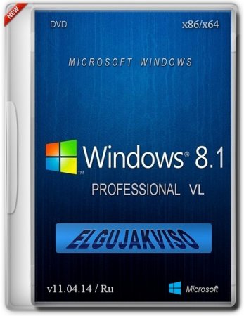 Windows 8.1 Pro x86/x64 Elgujakviso Edition v.11.04 (2014/RUS)