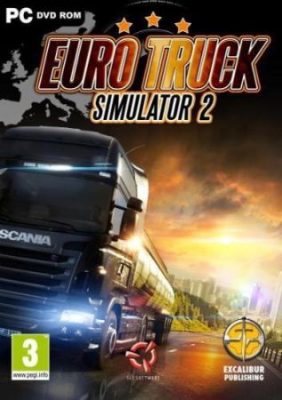 Euro Truck Simulator 2: Gold Bundle /     v.1.9.24.1s +4 DLC TSM 4.7.2+Multi Traffic Mod 6.0+Radio Mega Mod v Final (2013/RUS/Multi34)