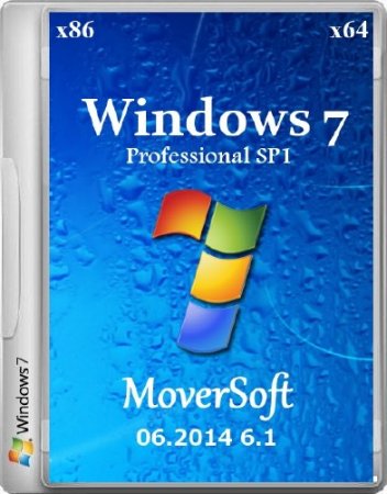 Windows 7 Pro SP1 x86/x64 MoverSoft 06.2014 6.1 (������ 7601/RUS)