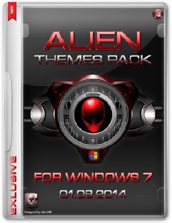 Alien Themes Pack for Windows 7 (01.08.2014)