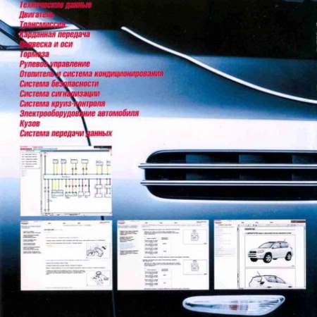 �������������� ����������� �� ������� � ������������ ������������ TOYOTA RAV4.  ACA30 c 2006