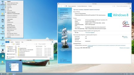Windows 8.1 Enterprise with update Matros Edition 04 Fixed (x86/x64/RUS/2014)