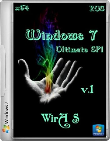Windows 7 Ultimate SP1 x64 WirA S v.1.0 (2014/RUS)