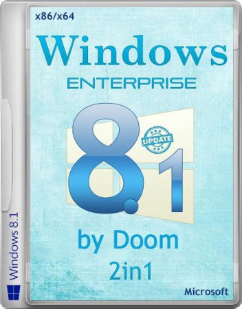 Windows 8.1 Enterprise x86/x64 by Doom v.13.08 (2014/RUS)