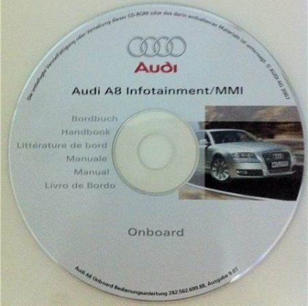 ����������� �� ������������ Audi A8 Infotainment. MMI Onboard