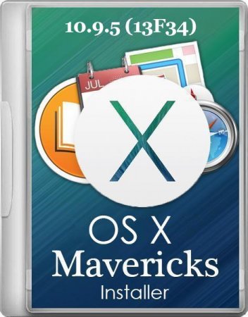 OS X Mavericks 10.9.5 (13F34) (2014/MULTI/RUS)