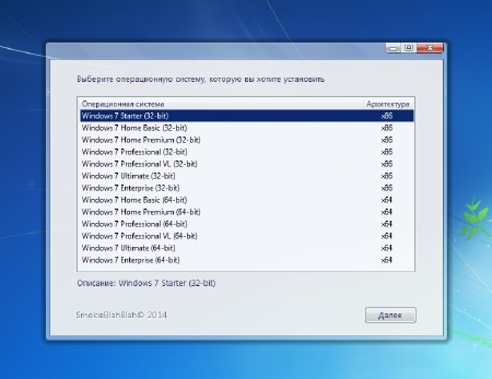 Windows 7 SP1 AIO 13in1 by SmokieBlahBlah 25.10.2014 (x86/x64/2014/RUS)