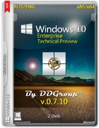 Windows 10 Enterprise x86/x64 Technical Preview v.0.7.10 by DDGroup� (RUS/ENG/2014)