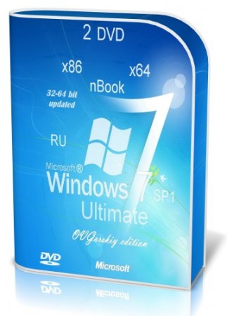Windows 7 Ultimate x86/x64 nBook IE11 by OVGorskiy 10.2014 2 DVD (2014/RUS)
