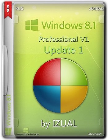 Windows 8.1 Professional Vl With Update IZUAL v30.10.14 (x64/2014/RUS)