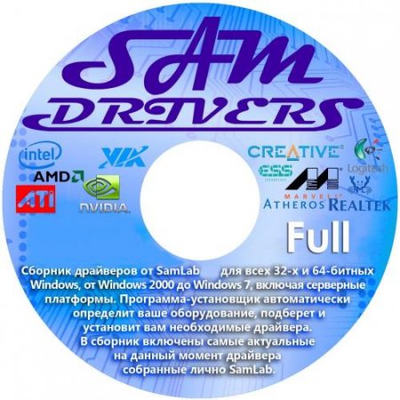 SamDrivers 14.11 Full (86/x64/ML/RUS/2014)