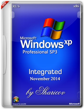 Windows XP Professional SP3 VL x86 by Sharicov v.13.11 (2014/RUS)