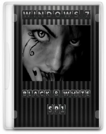 Windows 7 Pro SP1 Black&White by Stason v.0.3 (x86/x64/2014/RUS)
