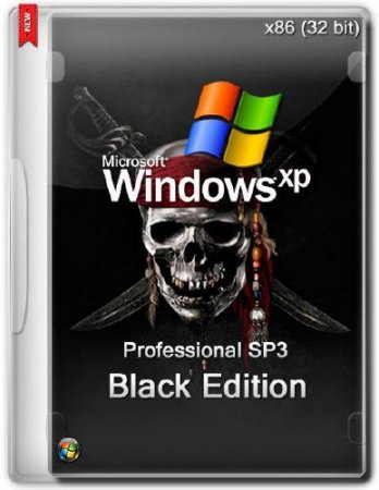 Windows XP Professional SP3 Black Edition 15.11.2014 (86/ENG/RUS)