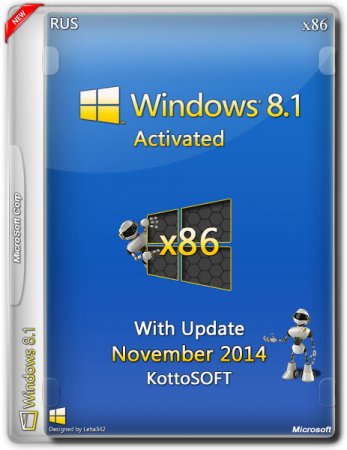 Windows 8.1 Professional x86 KottoSOFT v.20.11 (2014/RUS)