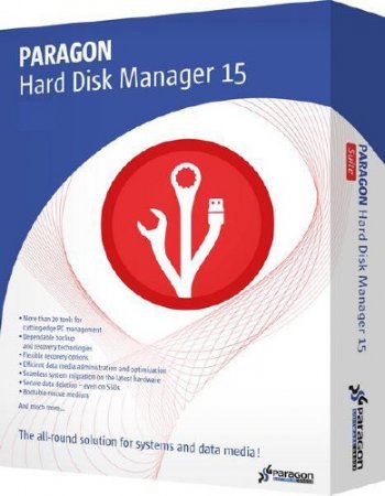 Paragon Hard Disk Manager 15 Suite 10.1.25.431 + BootCD / Recovery Boot Medias