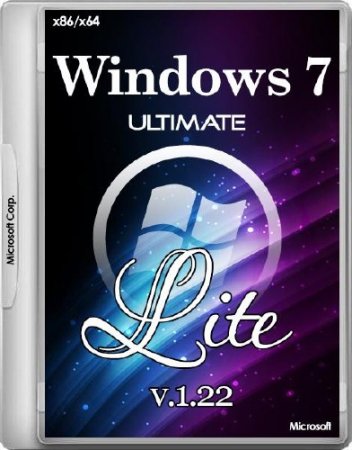 Windows 7 Ultimate SP1 Lite by Doom v.1.22 (x86/x64/RUS/2014)