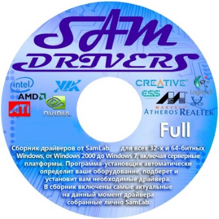 SamDrivers 14.12 Full (x86/x64/2014/ML/RUS)