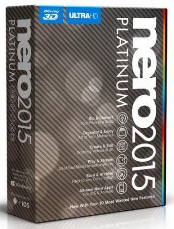 Nero 2015 Platinum 16.0.04200 Final RePack by Diakov