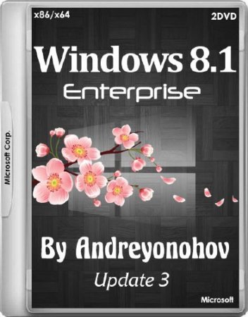 Windows 8.1 Enterprise VL with Update 3 by Andreyonohov (x86/x64/RUS/2015)