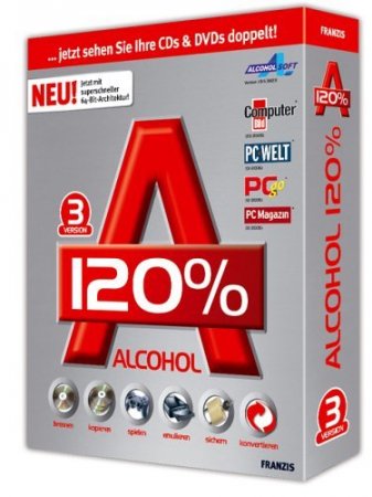 Alcohol 120% 2.0.3 Build 7612 Free Edition (MULTi / Rus)